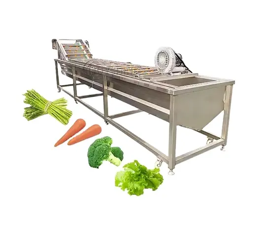 Lavaggio automatico continuo di verdure, asciugatura, ceretta, linea di smistamento, frutta lavorazione patate lavatrice