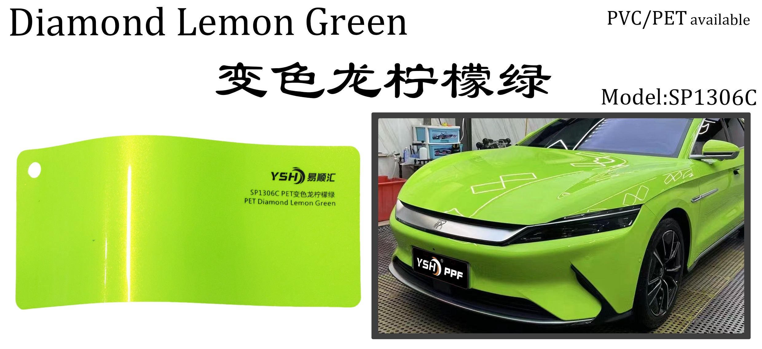 diamante limón verde