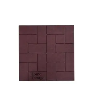 Trusted Wholesaler Rubber Flooring With Range Of Colours And Thickness Outdoor Rubber Pavers for Residential Decks and Walkways