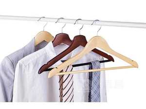 בציר רטרו מסוגנן ג 'נגוס דה מדררה קולבים מלתחה חדר אמבטיה סלון בגדים סלון בגדים מתלה - Product Image 2