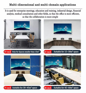 85 pouces Android 4 32G moniteur interactif <span class=keywords><strong>tableau</strong></span> blanc intelligent écran tactile <span class=keywords><strong>tableau</strong></span> blanc tout en un moniteur pour salle de classe universitaire - Product Image 4