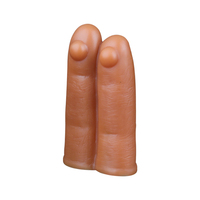 Stimulateur clitoridien anal, vibromasseur pour adultes, plug anal, couvre-doigt, jouets sexuels BDSM pour hommes et femmes, silicone liquide Antpop