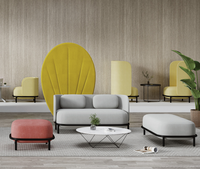 Ensemble de canapés modulaires extensibles modernes pour la maison, le bureau, la bibliothèque, l'appartement, la salle de repos, le café, la salle de formation, l'hôtel, la chambre à coucher