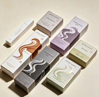 Boîte de rangement pour cosmétiques de luxe personnalisée, boîte pour soins de la peau, boîte pour gloss à lèvres, boîte en papier avec logo, boîte d'emballage pour sérum, parfum, beauté