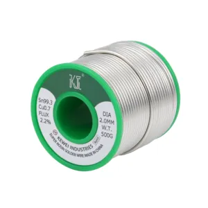 Lead free Solder Wire Sn99.3Cu0.7 1.0mm 0.8mm tin wire for LED/PCB/IC/BGA/SMD