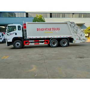 Camion compacteur à ordures diesel lourd FAW 25 tonnes 6x4 10 roues pour le ramassage et le nettoyage des déchets - Product Image 5