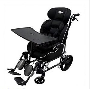 Silla de Ruedas para Niños con Parálisis Cerebral BEIZ BZ-KYET, Marco Ligero de Aleación de Aluminio con Asiento Desmontable, Capacidad de 75 kg - Product Image 5