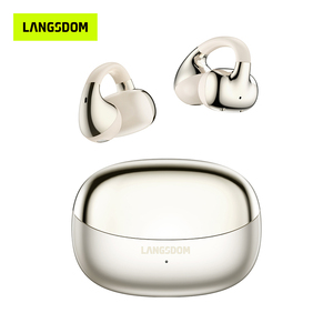 Audífonos Intrauditivos con Clip, Bluetooth 6.0, TWS, Económicos, Sonido Estéreo 3D, Resistentes al Agua IP65, Auriculares Deportivos Inalámbricos - Product Image 1