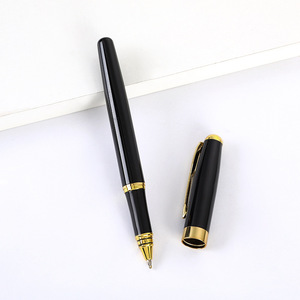 Stylo bille métallique classique coloré de 0,35 mm pour réunions d'affaires, personnalisable avec logo laser, vente en gros pour fabricants - Product Image 6