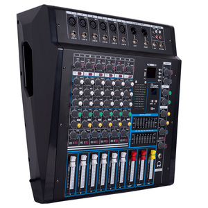 Mezclador de audio PMX8 de 350w con micrófonos, 16 DSP, MP3, Bluetooth para presentaciones en vivo y transmisiones en directo. - Product Image 2