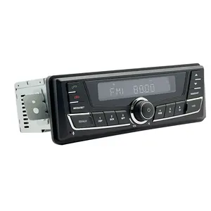 Preço de fábrica rádio para carro MP3 player de 1 din único 12V 24V rádio FM AUX entrada de áudio estéreo