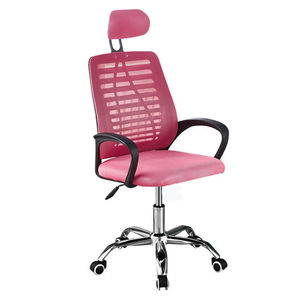 Chaise de bureau ergonomique moderne à dossier haut, pivotante, réglable en hauteur, confortable, avec dossier en maille, pour la maison, le bureau, les salles de conférence, les dortoirs - Product Image 2