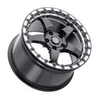 Jantes de course forgées D5 Beadlock de 15, 17 et 18 pouces 5x114.3 5x115 pour Mustang Dodge Hellcat Chevrolet Camaro SS/ZL1 Drag Pack