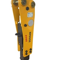 Marteau hydraulique haute performance SB20 - Brise-roche efficace, faible bruit et vibrations, certifié CE ISO, 2 mèches pour 1.2-3 tonnes