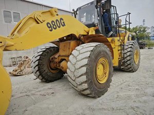 980G Caterpillar 4*4 payloader hecho en EE. UU., usado barato Caterpillar 950GC 966H 980G 980G cargador de movimiento de tierras 980G 980G 980G - Product Image 6