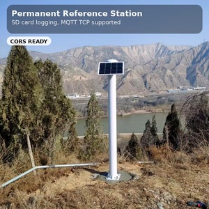 محطة أساسية N30 مدمجة تعمل بالطاقة الشمسية بتقنية CORS <span class=keywords><strong>GNSS</strong></span> سهلة التركيب للمواقع الدائمة - Product Image 1