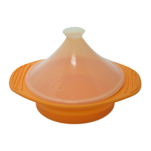 Vaporizador <span class=keywords><strong>plegable</strong></span> portátil de <span class=keywords><strong>silicona</strong></span> de grado alimenticio con tapa, suministros de cocina resistentes a altas temperaturas, utensilios de cocina - Product Image 5