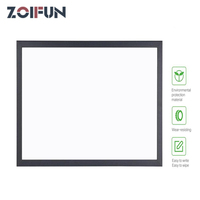 Tableaux blancs magnétiques à cadre en aluminium sur mesure ZOIFUN pour l'école