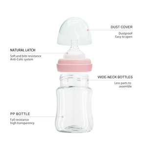 Manufacturer Wholesale PP Feeding Babies Feeder Nursing Anti Colic Bpa Free High Quality PP <b>Milk</b> Baby Bottle - Product Image 4