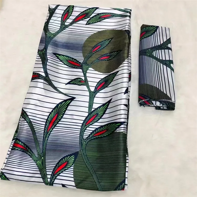 Tissu africain en mousseline de soie à impression numérique en Polyester, offre spéciale