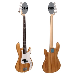 Basso Elettrico Professionale a Quattro Corde da 34 Pollici con Corpo in Legno Massello a 20 Tasti per Musica Rock/Jazz, Personalizzazione OEM di Livello Professionale - Product Image 3