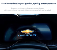Cluster de voiture système Linux pour Chevrolet Camaro 2011-2015 Instrument stéréo écran LCD panneau de tableau de bord numérique compteur de vitesse Cockpit