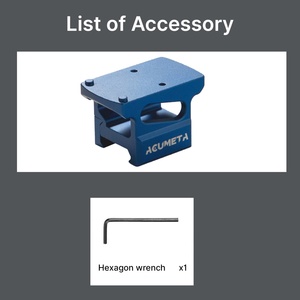 ACUMETA Raised Mount - ชุดยกฐานติดตั้งสำหรับอุปกรณ์ออปติกสำหรับฐานขนาด 20 มม. (เพิ่มความสูง 23 มม.) - Product Image 5