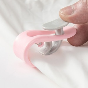 Household ABS Needle-Free Thickened Non-Slip Duvet Cover & <b>Bed</b> Sheet Quilt Fasteners Anti-Shifting Clips-Wholesale - Product Image 4