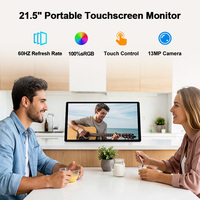 21.5 pouces grand écran tablette intelligente écran tactile intégré 13MP caméra écran LCD pour le travail et la conférence