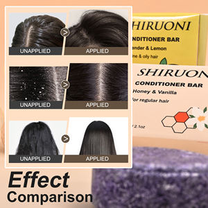 OEM ODM Barre de shampooing et après-shampooing nourrissant pour le nettoyage des cheveux, le lissage et le lissage réparateur Savon Miel Citron Parfum rafraîchissant - Product Image 5