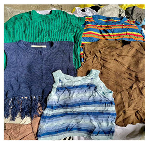 Bán Buôn Sử Dụng Croptop Dệt Kim Cho Phụ Nữ Thứ Hai Tay Mùa Hè Của Phụ Nữ Đan Top Áo Hỗn Hợp Trong Số Lượng Lớn Từ Trung Quốc Sử Dụng Quần Áo - Product Image 3