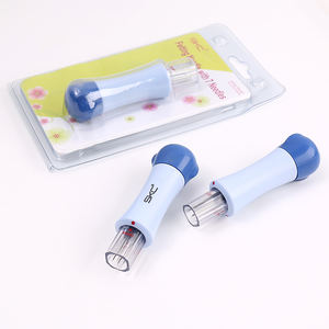 JC <span class=keywords><strong>Kit</strong></span> de bordado <span class=keywords><strong>para</strong></span> manualidades DIY, pluma de bordado mágico de plástico, punzón de tejer <span class=keywords><strong>con</strong></span> 7 agujas - Product Image 3