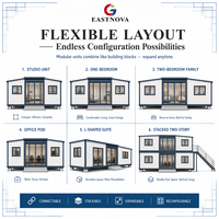 Maison conteneur extensible 20FT 40FT préfabriquée 3 chambres avec conteneur de 40 pieds – Les meilleures maisons conteneurs d'Australie