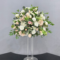 GNW Road Led Fleurs Artificielles DIY Fleur Boule Table Centre de Table Mariage Embrasser Boules Décorer Arrangement de Fleurs