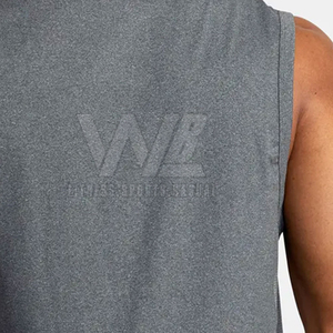 Camiseta sin Mangas de Secado Rápido y Transpirable al por Mayor, Camiseta sin Mangas de Bajo Precio, Ropa Deportiva, Camiseta sin Mangas para Hombre - Product Image 5