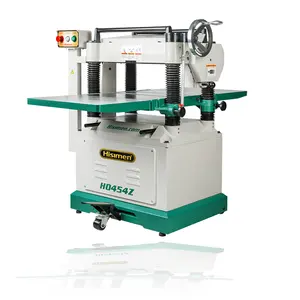 Hisimen H0454Z Wood Planer made in wood jointer thickness planer with helical cutterhead