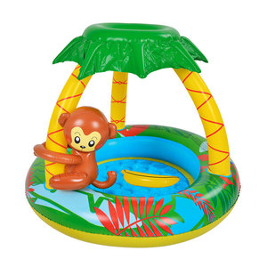 Jilong Inflatable Pool With Sunshade For Kids Outdoor Play PVC Water Basin Toy - Product Image 3