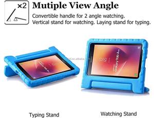 Coque HGD pour Samsung <span class=keywords><strong>Galaxy</strong></span> <span class=keywords><strong>Tab</strong></span> <span class=keywords><strong>a</strong></span> 8.0 <span class=keywords><strong>2018</strong></span> T387 <span class=keywords><strong>Housse</strong></span> en mousse EVA pour tablette avec béquille pour enfants - Product Image 3