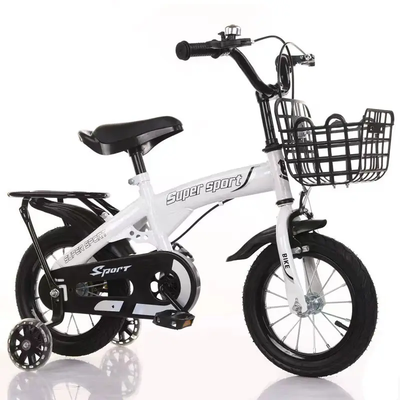 OEM capable de personnaliser les stocks prêts professionnels nouveau modal mode enfants 2 à 8 ans équilibrage roues d'entraînement vélo avec panier