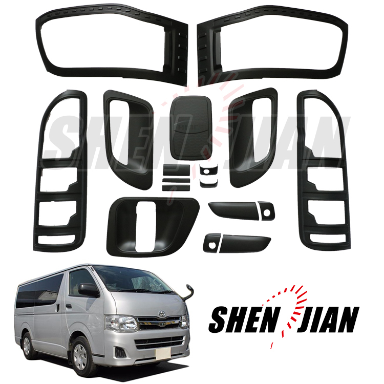 Автозапчасти, комплекты кузова автомобиля, OEM хромированные наборы, подходящие hiace аксессуары