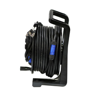 Câble multipaire de scène XLR 4 canaux CableCreation OEM, conducteur en cuivre sans oxygène (OFC), gaine en PVC flexible haute résistance, audio