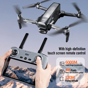 Drone SJRC <span class=keywords><strong>F22</strong></span> S3 XR 4K avec cardan 3 axes, répéteur 6KM, caméra HD EIS, GPS, quadricoptère 5G avec télécommande à écran - Product Image 4