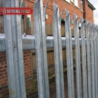 Paneles de valla de acero soldado de metal, valla de seguridad para edificios, campos deportivos