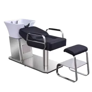 Роскошная мебель для салона, Электрический многофункциональный массажный шампунь для мытья волос с чашей