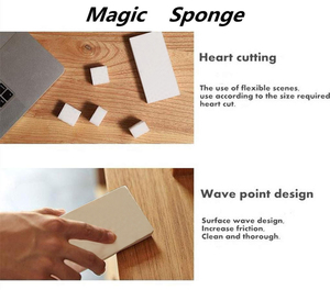 Hộ Gia Đình Làm Sạch Nóng Bán Mật Độ Cao Nhà Bếp Làm Sạch <span class=keywords><strong>Nano</strong></span> Ma Thuật Miếng Bọt Biển Tẩy Tấm Bọt Melamine Miếng Bọt Biển - Product Image 3