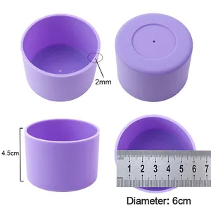 6厘米定制新款软硅胶水瓶靴宽口软瓶硅胶套/箱装水瓶柔性靴