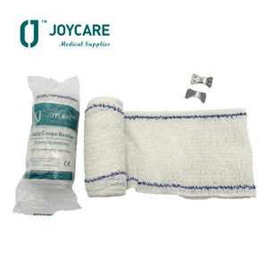 Pansement médical de haute qualité, bandage élastique coloré en crêpe avec clips en aluminium - Product Image 1