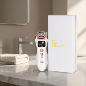 Appareil de beauté anti-âge à domicile, ceinture de photothérapie à lumière rouge et bleue pour amincissement, réducteur de double menton, machine de lifting pour un visage en V - Product Image 1