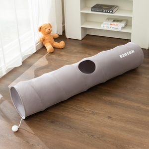 Aisun Faltbarer Katzentunnel Spielzeug für Katzen Hunde Kaninchen Selbstbeschäftigung Langeweile-Linderung Training Hergestellt in Jiangsu - Product Image 5