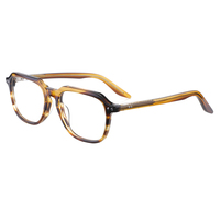 Lunettes de vue anti-lumière bleue en acétate tendance, légères, unisexes, forme carrée ou rectangulaire, motif floral – Offre spéciale OEM